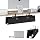 Zilink Under Desk Management Tray Desk Cable Organizer 30 inch, Black