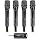 Sound Town 2.4GHz Rechargeable Wireless Microphone System with 4 x Handheld Mic, 1/4" Mini Portable Receiver, Built-in EQ, Effects for Karaoke, Events, Church, Meetings (SWM-01U4)