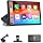 CarPlay Screen for Car, 9'' Wireless CarPlay & Android Auto - Smart Portable Touchscreen with Bluetooth/FM, Mirror Link, Voice Control, GPS Navigation, Hands-Free Calling, Plug & Play Car Play Screen