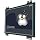 8'' inch PC Monitor 1024x768 4:3 HDMI-in USB Power On Boot Quick Install Embedded Open Frame Support Linux Ubuntu Raspbian Debian OS Four-Wire Resistive Touch LCD Screen Display K080MT-SXRL2