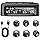 RV Tire Pressure Monitoring System -TPMS Tire Pressure Monitor with 6 Sensors,M12-3 TPMS Solar Charge & USB Color LCD Display, 0-9.9BAR/144PSI Range, 6 Alarm Modes for RV/Trailer/Truck IP67