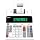 CATIGA 12 Digit Thermal Printing Calculator with Tape Print Out, Ink-Free Adding Machine, 5X Faster Quite at 8.0 LPS, Extra Large Fluorescent Display, Tax Calculation with Clock and Calendar, SP-2401