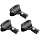 Audio2000'S AMC4181 Three-Pack Wireless Microphone Holders Clips (Total 3 Microphone Holders Clips)