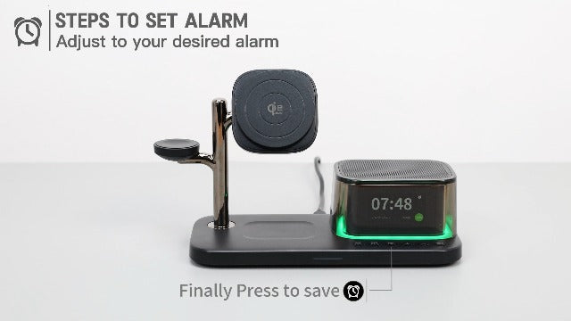 Meifigno 25W 5 in 1 Charging Station for Galaxy S26 | Wireless Charger - Image 8