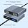 Display Port Splitter for Dual Monitors, 4K@60Hz USB C to Dual DisplayPort Adapter for Dell/HP/Mac Laptops, Type C to Display Port Multiport with USB3.0/PD, Dual Monitor Adapter, Displayport MST Hub