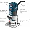 BOSCH PR20EVS Colt 1.0 HP Variable-Speed Palm Router, Quick-Clamp System - Image 10