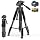 UBeesize 67” Camera Tripod with Travel Bag, Cell Phone Tripod with Bluetooth Remote and Phone Holder, Compatible with All Cameras, Cell Phones, Projector, Webcam, Spotting Scopes