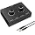 4 Port Audio Switch, 3.5mm Stereo AUX Selector, 4 Input 1 Output / 1 Input 4 Output Splitter, Switcher Box With 4 Channel Switch Knob, No External Power Required