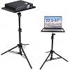 Veemoon Projector Tripod Stand with Tray, 22.5-47" Height Adjustable