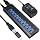 USB3.2 HUB Transfer Charging Docking Station 10-Port hub Laptop Mobile Phone Computer Docking Station with Switch (10 USB 3.0 Docking Stations)