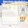 Qilery 100 Pack 20" x 20" Large Clear Plastic Shopping Bags with Handles