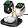3 in 1 Dual Watch Wireless Charger Stand for Apple Watch Ultra 4/12,AirPods