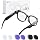 AI Smart Glasses with Camera, 4K HD Recording Sunglasses, Bluetooth Audio