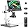 TOMLOV DM602 Pro 3 Lens 10.1" HDMI Digital Microscope 2000X, Boom Arm Stand