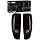 OKLPF Black Smoked Tail Lights Compatible With 04-12 Colorado Canyon