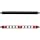 Partsam 2Pcs 15" Inch Led Trailer Light Bar Smoked Red 3 ID Bar w/Reverse white light 11 LED Truck Trailer RV Waterproof Red 3 Identification Light Bar w White 8 LED Backup Lights Bar Sealed 12V