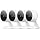 LaView Security Cameras 4pcs, Home Security Camera Indoor 1080P, Wi-Fi Cameras Wired for Pet, Motion Detection, Two-Way Audio, Night Vision, Phone App, Works with Alexa, iOS & Android & Web Access