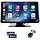 Wireless CarPlay & Android Auto Screen for Car - 7" Portable Car Stereo with 1080P Backup Camera, GPS Navigation, Voice Control, Bluetooth, FM, AUX - Universal Plug & Play Head Unit for Older Vehicles