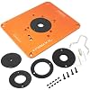Precision Aluminum Router Table Insert Plate, RTS02A
