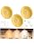 Yiliaw Rechargeable Puck Lights with Remote, 3 Pack Magnetic Under Cabinet Lighting, 1500mAh Battery Operated LED Tap Lights with Dimmer & Timmer for Kitchen, Closet, Shelf - 3 Color Temps, Gold