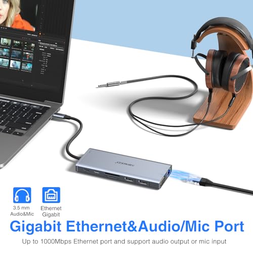 USB C Docking Station Dual Monitor Triple Display US | USB Hubs - Image 7
