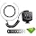 Godox RING72 Macro LED Ring Light with 8 Lens Adapter Rings, 5600K 10 Brightness Level for Camera, Video Production, Animal and Plant Photography for Canon Nikon Pentax Olympus DSLR Cameras