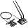 GLOTRENDS WiFi 5 PCIe Card with 2-Meter Extension Antenna for Desktop PC, Intel 7265 Chip, 802.11ac, Bluetooth 4.2, Support Windows 11/10/7/Linux, Support Intel/AMD Motherboard