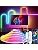 9.8FT USB LED Neon Rope Light,Smart RGB IC Led Strip Lights for Bedroom,Music Sync LED Neon Light Strip,APP and 24Keys Wireless Remote,DIY Ideas,Gaming Room,Home Decorations,Christmas Gift
