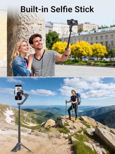 AOCHUAN Smart X3 360° Pan Rotation Gimbal Stabilizer | Phone Accessori - Image 7