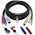 15FT 3 in 1 ABS & Power Air Line Hose with Glad Hands & Handles Grips