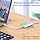 Bluetooth Wireless Mouse for MacBook Air Mac Pro iPad Laptop Computer Pad Optical Rechargeable Slim Silent Dual Mode (2.4G USB-C/USB-A&Bluetooth 5.2/3.0) Mouse Jiggler for Computer Awakening - Silver - Image 10