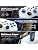 Xexvyrin Wireless for X-Box Controller, Compatible with X-box One X|S, Series PC, Edition Custom Controller 6-Axis Motion Control 3.5mm Audio Jack Dual Vibration Macro Function Turbo(Classic White)