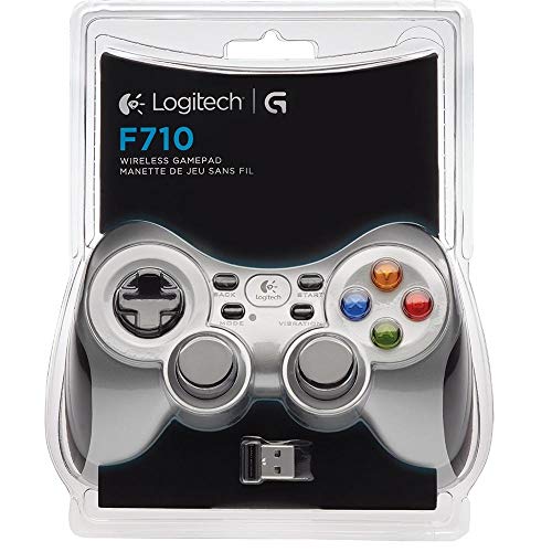 Logitech G F710 Wireless Gamepad with USB Nano Receiver - Grey/Black