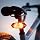 Smart Bike Tail Light - APP Controlled 30 * 16 RGB LED Customizable Bicycle Rear Light with Automatic Brake Sensor, Smart Motion Sensing Auto On/Off, IPX6 Waterproof, 1000mAh Rechargeable