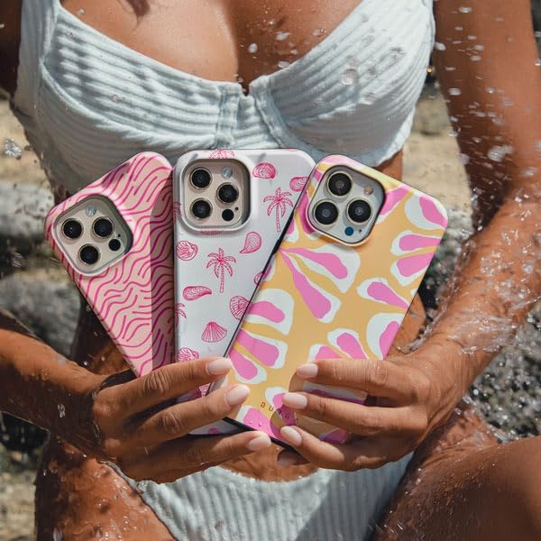 BURGA Phone Case for iPhone 14 - Cute, Trendy, Aesthetic, Pattern Phone Cover, Hard Shell Protection - fits Apple iPhone 14 Case for Women and Men