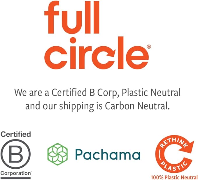 Full Circle Bubble Up Bamboo Dish Brush–Family Safe, Formaldehyde-Free– Ergonomic Palm Scrubber with Handle for Kitchen Cleaning, Dish Scrub Brush for Nonstick, Cast Iron & Sink,White