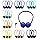 25 Pack Headphones Bulk Wired On-Ear for School Classroom, Multiple Colors, Adjustable Headband, 3.5mm Jack, Individually Sealed for Classroom Library Airplane Meeting