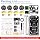 Freenove Mecanum Wheel Car Kit for Raspberry Pi 5 4 B 3 B+ Zero 2 W, Face Tracking, Line Tracking, Light Tracing, Obstacle Avoidance, App Control, Camera, Servo (Raspberry Pi NOT Included)