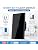 2.4GHz WiFi Smart Wall Touch Light Switch (Glass Panel, Alexa Multi-Control Compatible, Compatible with Multiple Platforms) (3 Gang)