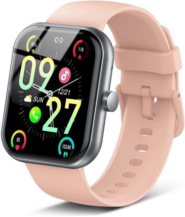 Smart Watch for Men Women (Answer/Make Call), 2025 1.83" HD Touchscreen Fitness Tracker, 110+ Sport Modes, Fitness Watch with Heart Rate/Sleep Monitor/Step, IP68 Waterproof Smartwatch for Android iOS