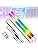 JUSJUBR 2PC RGB Under Monitor Light, Gaming Light with 353 Color Modes, LED Desk Light with Remote Control for Room/Monitor/PC Gaming Setup