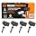 GEARWRENCH Universal Programmable Metal TPMS Sensor | 4 Pack | GWTPMSM4PK