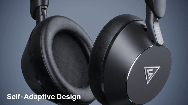 DOQAUS Studio Monitor Headphones, Professional Wired DJ Headphones Over Ear