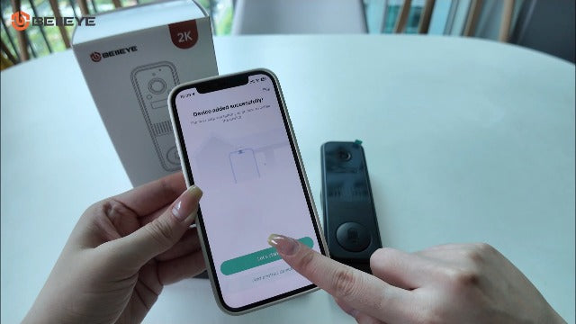 DB4 2K Battery Video Doorbell, Smart Wireless Doorbell Camera with Ring Chime, Live View with Two-Way Talk, AI Detection and Real-Time Notification, Compatible with Alexa and Vicohome - Image 8
