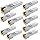 10PCS SFP to RJ45 Copper Module, 1000Base-T Gigabit Ethernet Transceiver - Compatible with Cisco, Meraki, Ubiquiti, D-Link, TP-Link, Supermicro, Netgear, MikroTik S-RJ01, 1.25G SFP-T, up to 100m