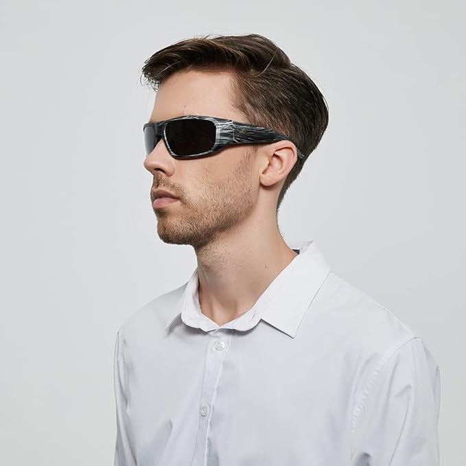 OhO sunshine Smart Glasses, Polarized Sunglasses with Bluetooth Speaker, Athletic/Outdoor UV Protection and Voice Control