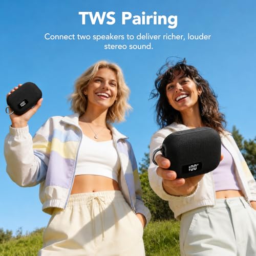 Portable Bluetooth Speaker, IP67 Waterproof Shower S | Audio Accessori - Image 6