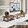 TEAMIX 42 inch Large Dual Monitor Stand Riser,TV Riser,Desk Shelf Organizer
