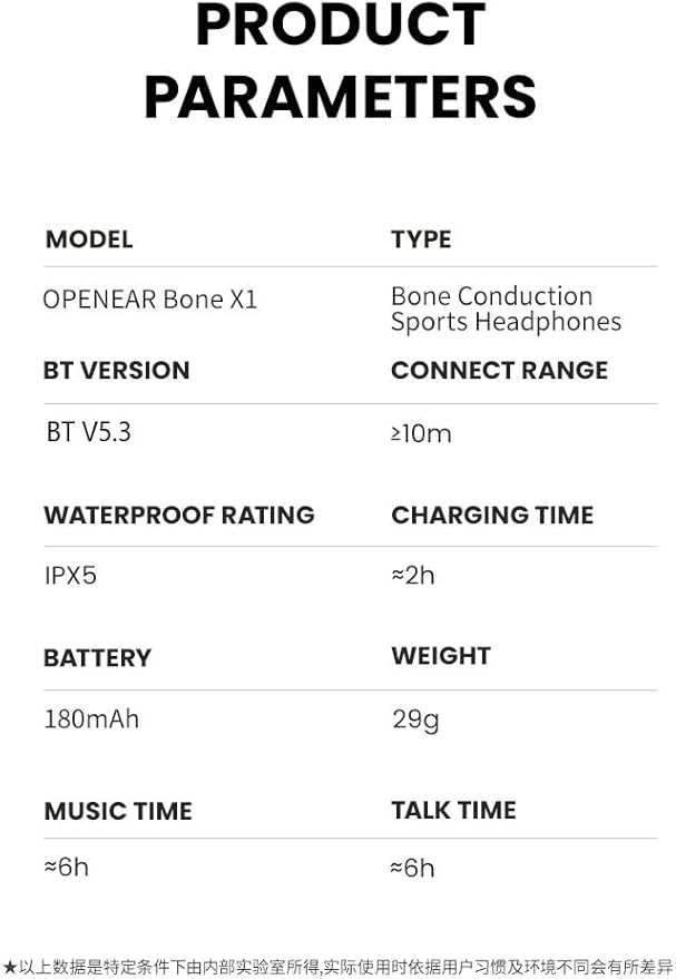 Bone Conduction Headphones, Open Ear Wireless Headphones with Microphone, Bluetooth 5.3, 6 Hours of Use Time, IPX5 and Sweat Resistant Sports Headphones for Outdoor, Workout, Cycling (Beige)