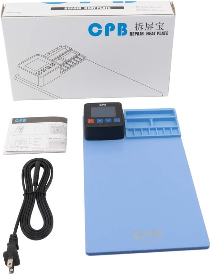 CPB Heating Pad Compatible with iPad mini Phone Smartphone LCD Screen Separator Machine Repair Tools Heat Plate